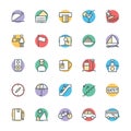 Cloud Computing Cool Vector Icons 2 Royalty Free Stock Photo