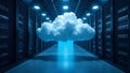 Cloud Computing In Data Center Royalty Free Stock Photo