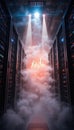 Cloud Computing Data Center Technology Royalty Free Stock Photo