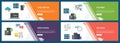 Cloud Computing, data mining and data center Royalty Free Stock Photo