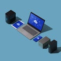 Cloud computing and data transmission