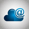 cloud computing design Royalty Free Stock Photo