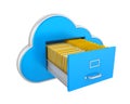 Cloud Computing File Storage Isolated