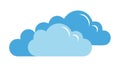 Cloud Computing Icon: Data Storage, Network Internet Services, vector design Generative AI Royalty Free Stock Photo