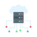 Cloud Computing Icon Image.