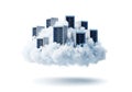 Cloud computing infrastructure Royalty Free Stock Photo