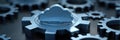 Cloud Computing Integration in Technology Gears With a Modern Design and Intricate Details Highlighting Connectivity and Royalty Free Stock Photo