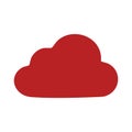 Cloud computing isolated icon vector illustration design Royalty Free Stock Photo