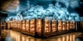 Cloudcomputing Cloud Computer Cloud-Storage Icon Image Sign Brainstorming CPU GPU Digital Art