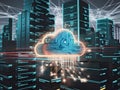 Cloud computing, realizing cloud storage through Internet connection in the quantum field