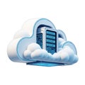 Cloud Computing Server Technology Royalty Free Stock Photo