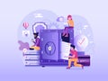 Cloud Computing Services and Online Data Storage