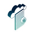 cloud computing storage document bitcoin currency