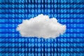 Cloud computing technology concept