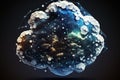 cloud computing technology concept transfer database to cloud Generative AI Royalty Free Stock Photo