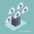 Cloud Data Migration Royalty Free Stock Photo