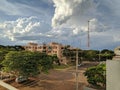 Cloud day in Dourados, Brazil Royalty Free Stock Photo