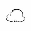 Abstract Cloud Design Vector Illustration Royalty Free Stock Photo