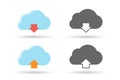 Cloud download and upload data