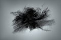 Cloud of dust abstract background