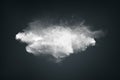 Cloud of dust abstract background Royalty Free Stock Photo