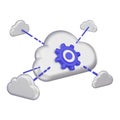 Cloud Edge Computing 3d Icon