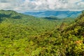 Cloud forest covering Reserva Biologica Bosque Nuboso Monteverde, Costa Ri Royalty Free Stock Photo