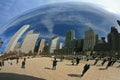 The Cloud Gate in Millennium Park Royalty Free Stock Photo