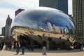 The Cloud Gate in Millennium Park