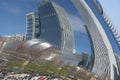 Chicago Bean Millennium Park reflection of Skyline Royalty Free Stock Photo