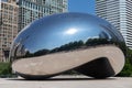 Cloud Gate Sculpture at Millennium Park in Chicago with No People