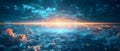 Cloud Harmony: Seamless Data Sync Amongst Digital Skies. Concept Cloud Computing, Data