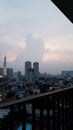 Cloud hochiminh Vietnam nature cloud scenery Royalty Free Stock Photo