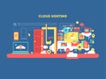 Cloud hosting design