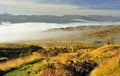 Cloud inversion, loch Tay, Scotland Royalty Free Stock Photo