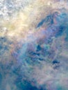 Cloud iridescence Royalty Free Stock Photo