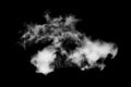 Cloud isolated on black background,Textured Smoke,Abstract black