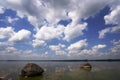 Cloud on the lake