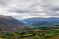 Cloud Landscape of South Island. New Zealand Royalty Free Stock Photo