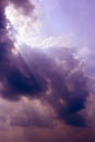 Cloud layer and sky Royalty Free Stock Photo