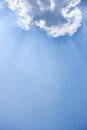 Cloud layer and sky Royalty Free Stock Photo