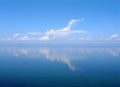 Cloud like plane, lake Baikal, Russia