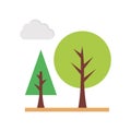 Cloud Line Style vector icon which can easily modify or edit Royalty Free Stock Photo