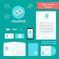 Cloud Link Logo and Identity Template