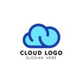 Cloud logo design template vector icon