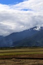 Cloud and mountain Royalty Free Stock Photo