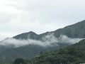 The cloud between mountain