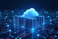 Cloud-Native Security Hosting in a Modern Infrastructure Royalty Free Stock Photo