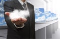 cloud network concept Royalty Free Stock Photo