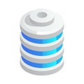 Cloud Office Icon Royalty Free Stock Photo